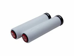 Sram - Handtag Med Låsring - MTB - Skum - Vit / Svart