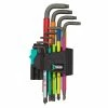 Diverse Wera - T8 - T40 - Torxnyckelset Med Kula
