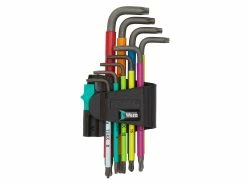 Diverse Wera - T8 - T40 - Torxnyckelset Med Kula