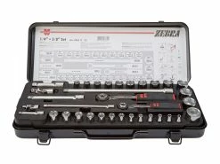 Würth - Hylsnyckelset - 1/4" Och 3/8" Med 35 Delar