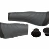 XLC - Handtagsset - Ergonomiska - 92mm/135mm - Svart/Grå