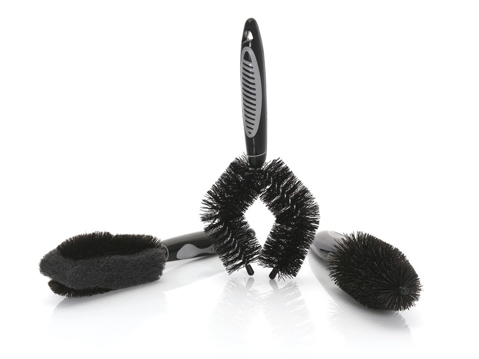 XLC - Rengöringsborste Set - 3 Delar - Svart 1 XLC - Rengöringsborste Set - 3 Delar - Svart