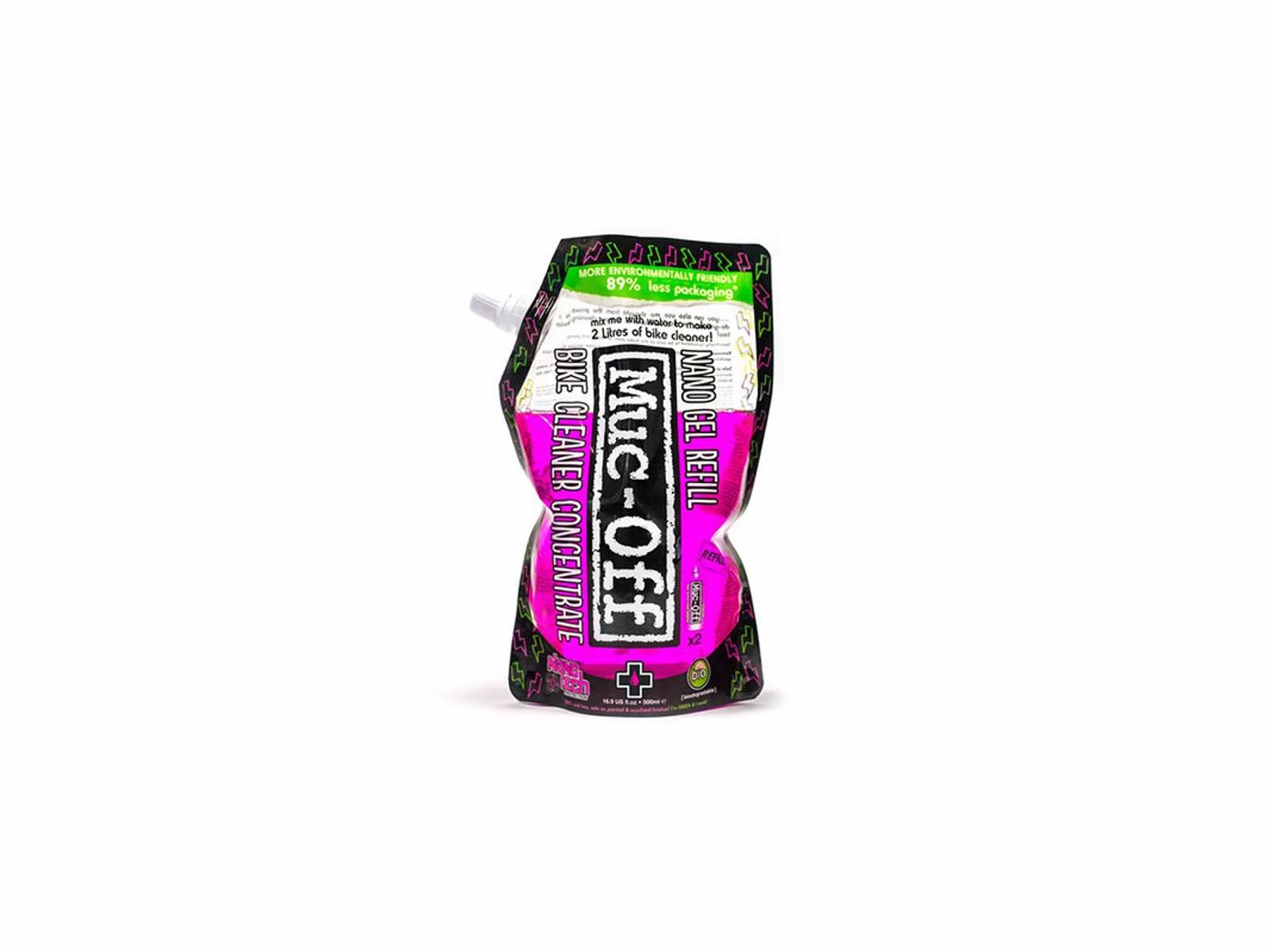 Muc-Off Nano Gel - 1:4 Koncentrat Till Bikecleaner - 0,5 Liter 1 Muc-Off Nano Gel - 1:4 Koncentrat Till Bikecleaner - 0,5 Liter