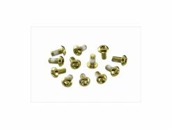 BIKE ATTITUDE Bult - För Skivbroms - Fram/Bak - 12 St - Guld