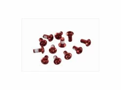 BIKE ATTITUDE Bult - För Skivbroms - Fram/Bak - 12 St - Röd