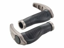 Bike Attitude Handtag - Ergonomisk - Svart - 136 Mm Med Gel Och Barends