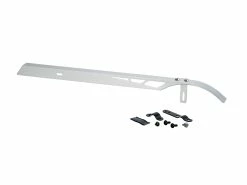 Bike Attitude - Kedjeskydd - Aluminium/silver Inkl. Beslag