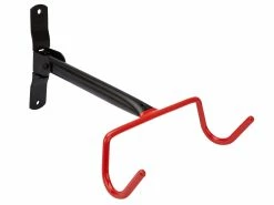 On Gear OnGear - Cykelupphängning För Vägg - Cykeln Hänger I överröret - Svart/röd