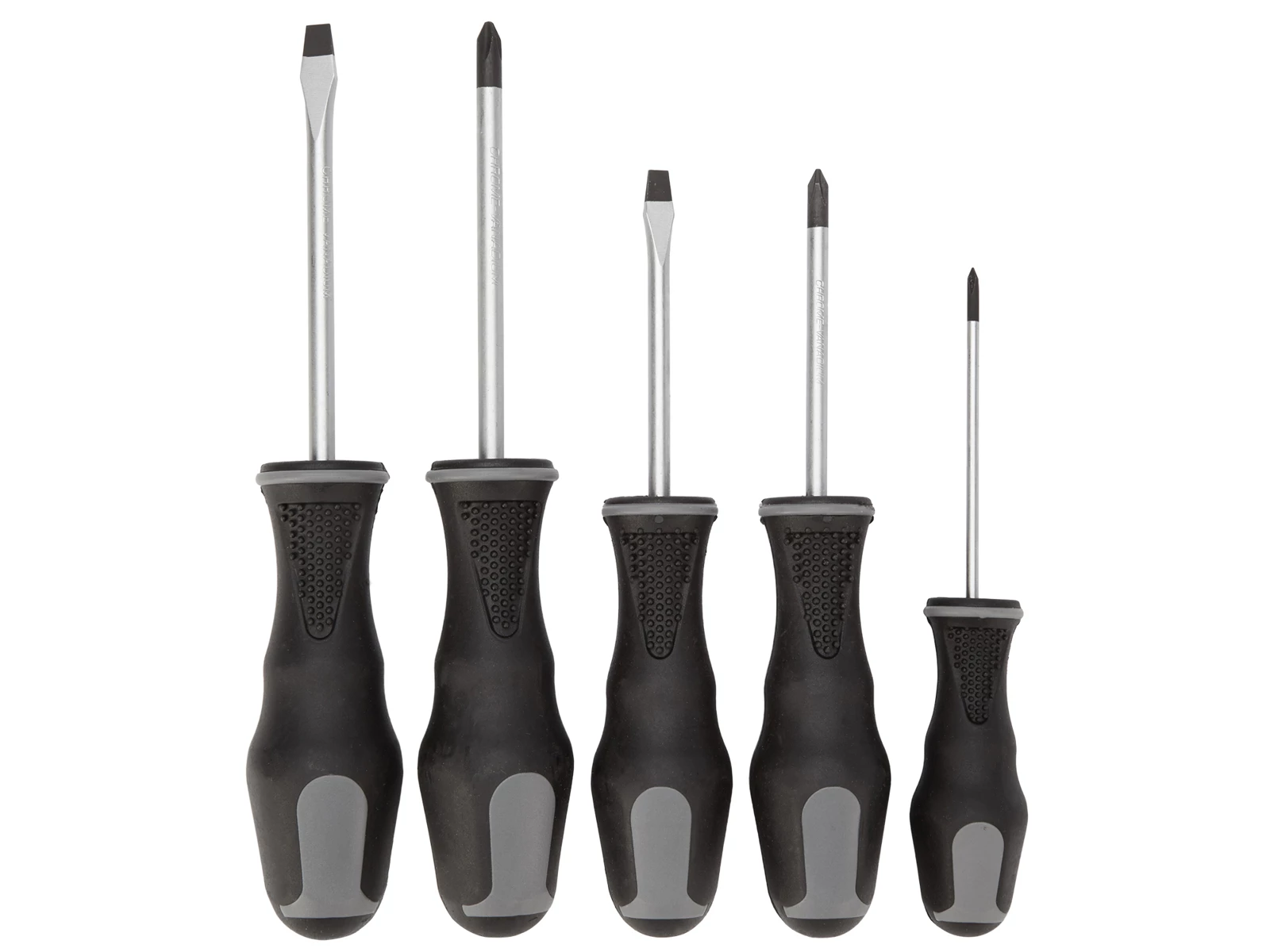 Atredo - Skruvmejselset - Stjärn Och Vanlig - 5 St - Svarta Handtag 1 Atredo - Skruvmejselset - Stjärn Och Vanlig - 5 St - Svarta Handtag